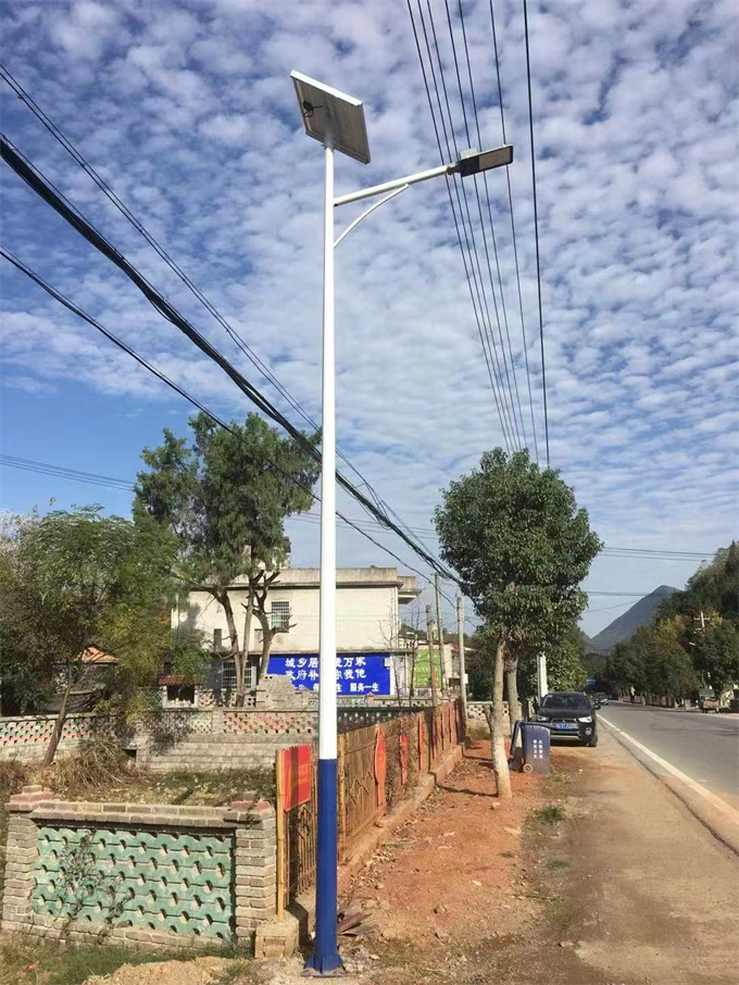 鄉(xiāng)村道路路燈桿